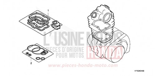 GASKET KIT A CRF230F9 de 2009